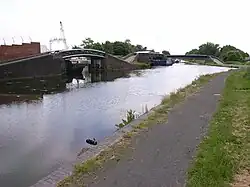 Watery Lane Junction and Caggy's Boatyard, near Toll End, Tipton.