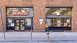 Photograph of a Wawa storefront