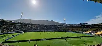 First ever match between Wellington Phoenix and Auckland FC at Sky Stadium, Wellington on 2 November 2024.
