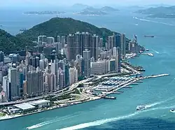 Sai Ying Pun (on the left hand side of the image)