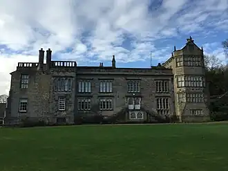 This is the main Weston Hall estate as viewed from the lawn in front.