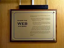 Image 11Where the WEB was born (from History of the World Wide Web)
