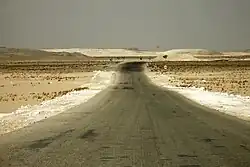 Al-Farafra – Al-Bahariya road