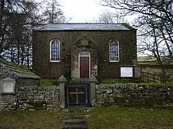 Whiteley Shield Methodist chapel, originally a Primitive Methodist chapel, in Allendale, Northumberland
