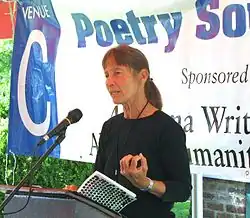 Barbara Wiedemann reads at the 2009 Montgomery Bookfest