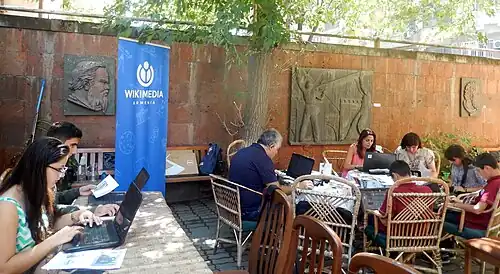 Wikidata edit-a-thon at Ara Sargsyan & Hakob Kojoyan Museum