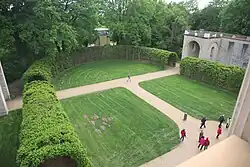 Front yard seen from above