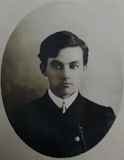 The only known photo of William Baylebridge, taken when the poet was a young man (c. 1908)