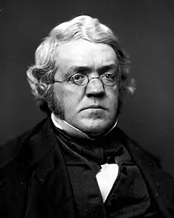 Daguerreotype photograph of William Makepeace Thackeray by Jesse Harrison Whitehurst (1819–1875)
