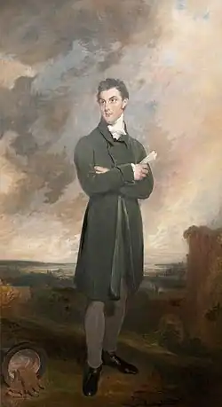 Thomas Dyke Acland by William Owen