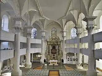 Interior, view to the altar