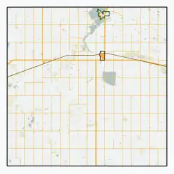 Lafleche is located in Wood River No. 74