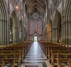Worcester Cathedral nave