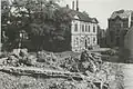 Ruins of the synagogue, 1945