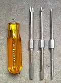 Xcelite interchangeable shaft screwdriver