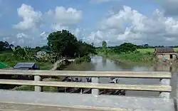 A stream in Twante Township