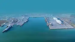 New Port of Baku in Alat district, 2018.