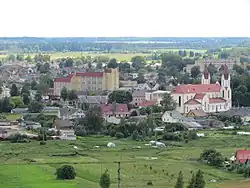 View of the city with the Church of All Saints on the right