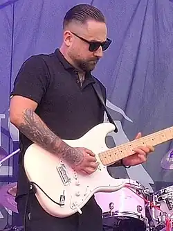 Tomasz Pusz performing live in Prudnik (2024)