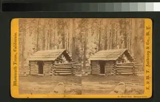 Clark's one room cabin.