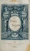 Société Nationale des Beaux-Arts — A Salon de Champ-de-Mars catalogue, noting that one catalogue a year, of two, would be dedicated to work from the new Paris Salon, 1893.